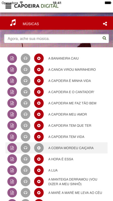 Capoeira Digital screenshot 3