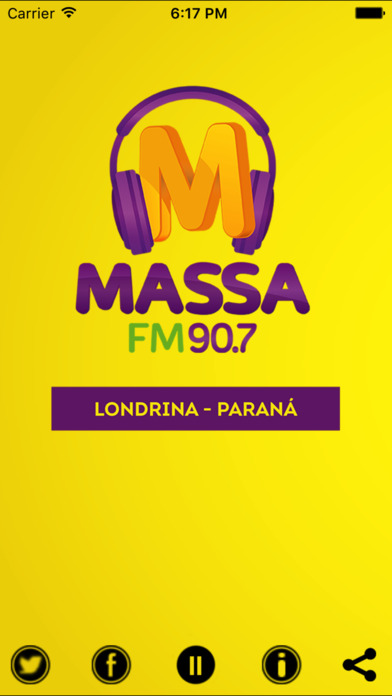 Massa FM Londrina screenshot 2