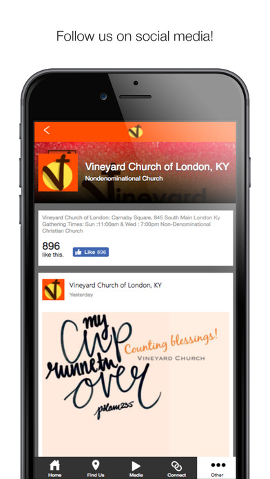 Vineyard Church Of London screenshot 2