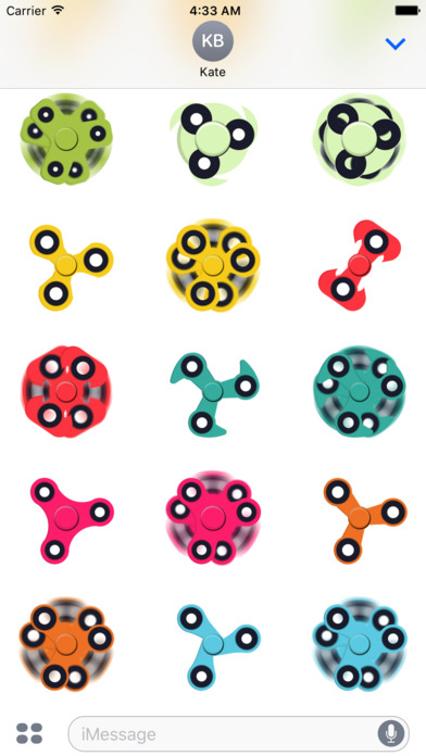 Animated Fidget Spinners screenshot 4