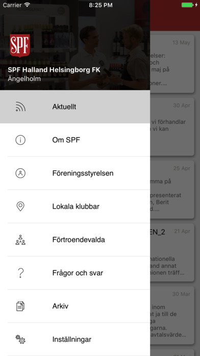 SPF Unionen screenshot 2