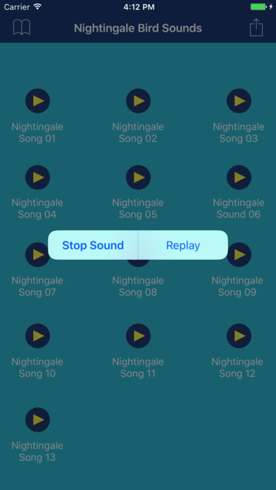 Nightingale Bird Sounds screenshot 2