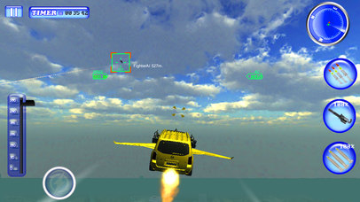 Flying Jeep Gunship Battle 3D screenshot 4