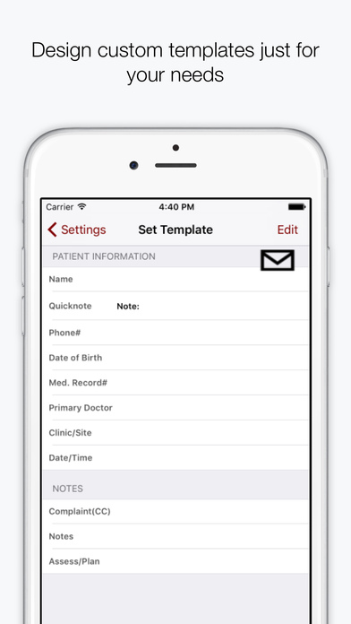 Captura de pantalla del iPhone 5