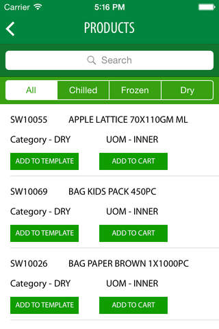 Countrywide Ordering App CW2U screenshot 3
