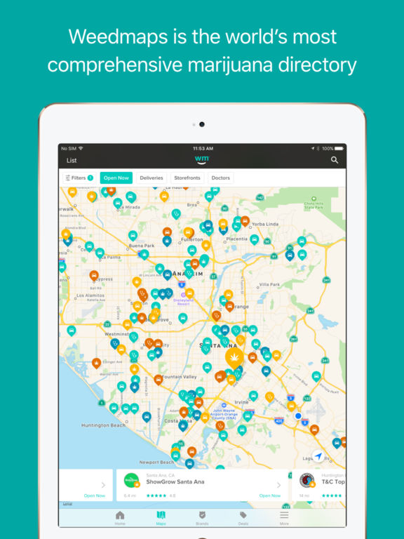 App Shopper: Weedmaps: Marijuana Dispensaries And Weed Strains (Medical)