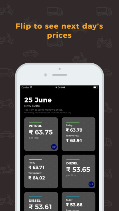 FuelUp India - Daily Petrol and Diesel Prices screenshot 2