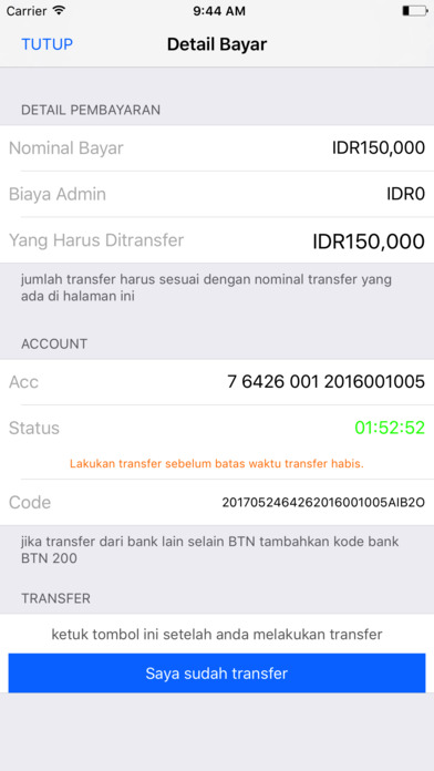 Mobile Payment App screenshot 2