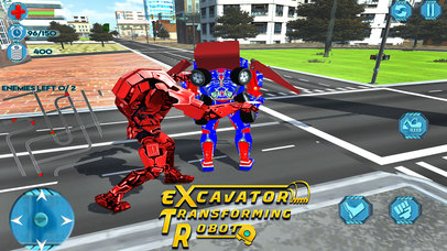 Excavator Transforming Robot - Pro screenshot 3