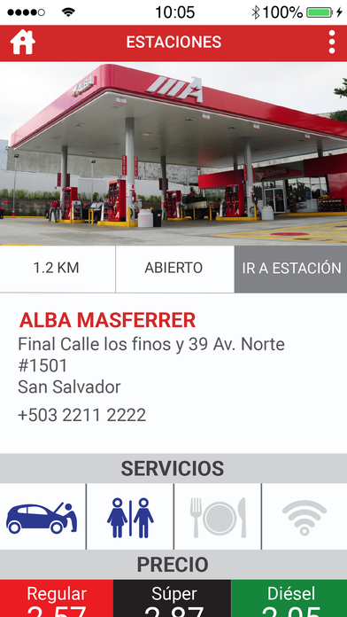 ALBA Estaciones El Salvador screenshot 2