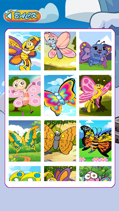 Junior Learning Games Jigsaw Puzzle Butterfly screenshot 2