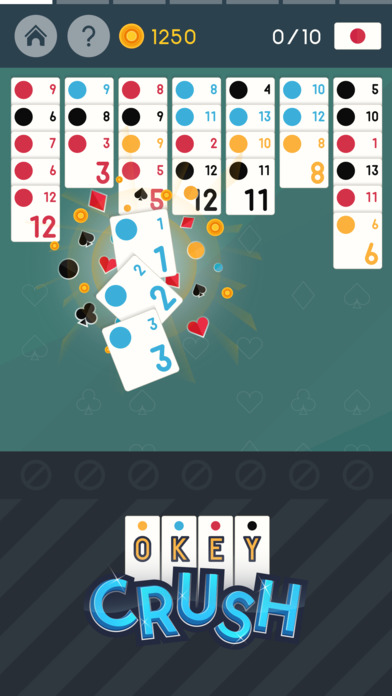 Okey Poker Solitaire Crush screenshot 2