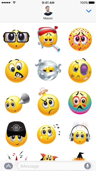 Emoji Moods - Share your mood w/ Friends & Family screenshot 2