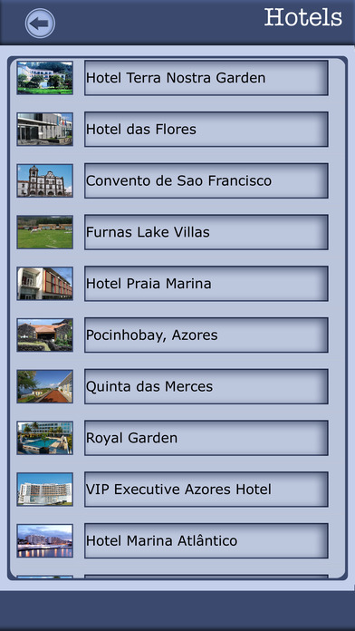 Azores Island Offline Map Guide screenshot 3
