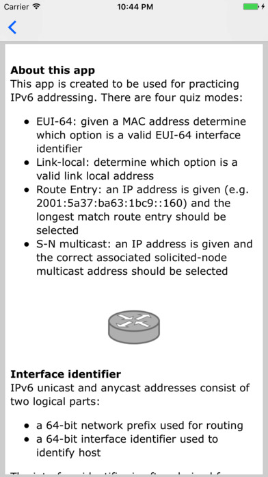 IPv6 Exercises screenshot 3
