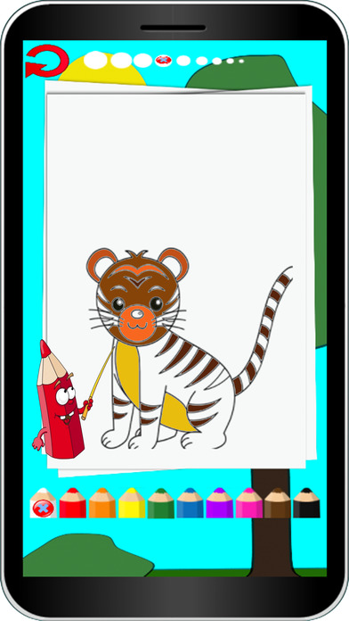 The Tiger Empire Colouring Book Game screenshot 3