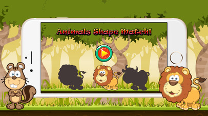 Animals Shape Match - Learning Games For Toddler screenshot 2