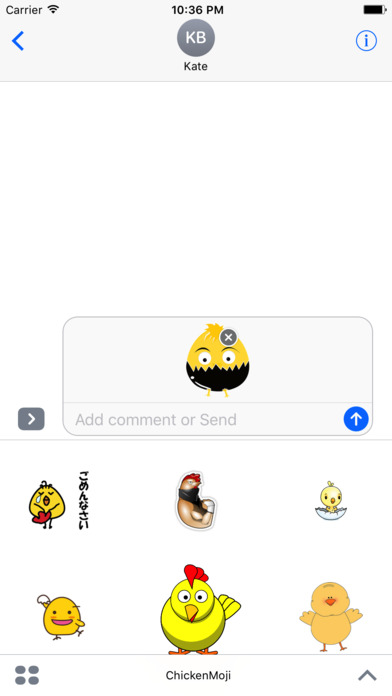 ChickenMoji- Chicken Emoji & Stickers screenshot 2