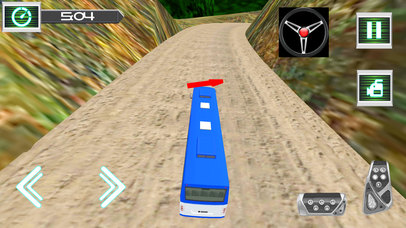 Offroad Police Bus Hill Driver screenshot 4
