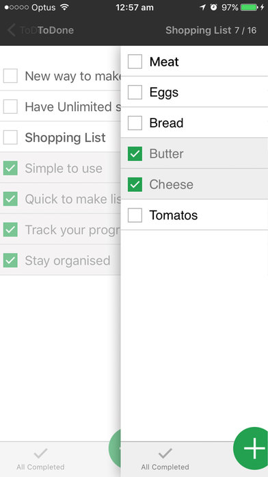 ToDone - Simple Todo List with Unlimited Subtasks screenshot 2