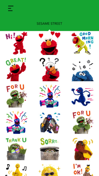 Sesame Street Sticker App screenshot 3