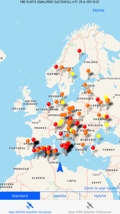 Fire in Europe screenshot 2