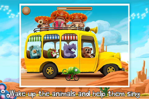 Animal Band ~ Christmas Songs ~ 3D Interactive Music Toy Entertainment