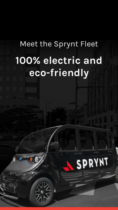 Sprynt - Free Eco-Friendly, On-Demand Rides screenshot 3