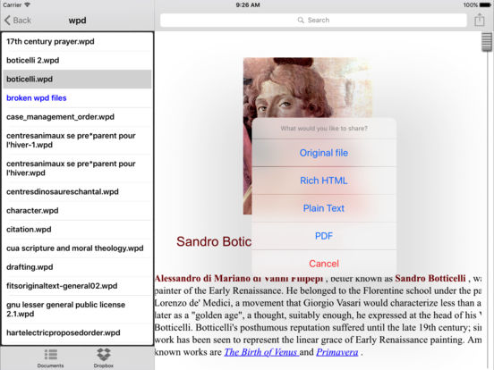 iPad Screenshot 4