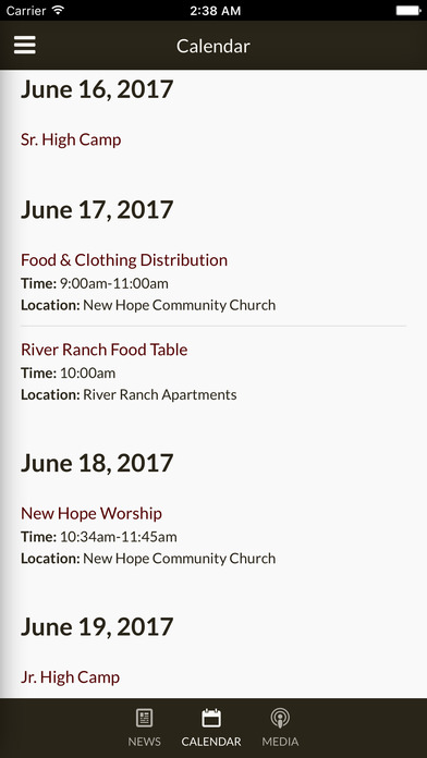 New Hope Community Church - Chandler, AZ screenshot 4
