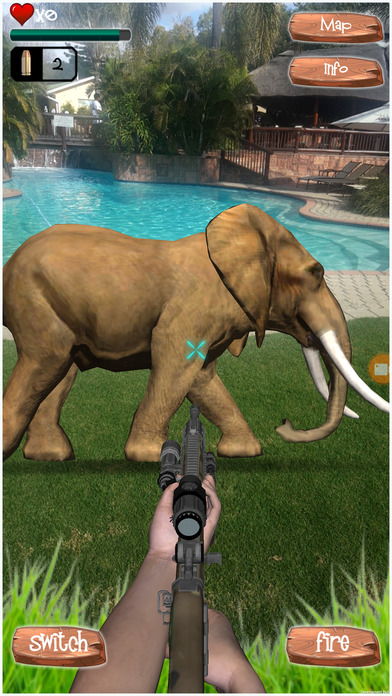 VirtuHunt – Hunt wild animals in augmented reality screenshot 2