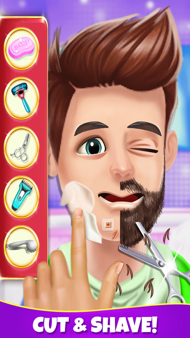 Kids Hair Shave Salon makeover Games Girls & Boys screenshot 3