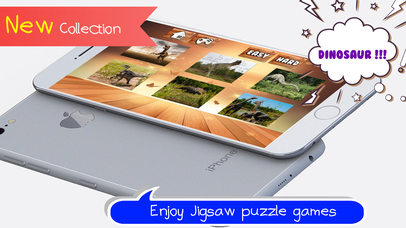 Dinosaur jigsaw puzzle games for toddlers and baby screenshot 2