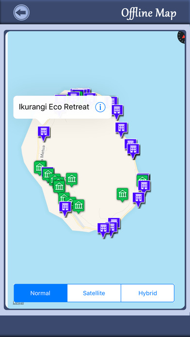 Cook Island Travel Guide & Offline Map screenshot 2