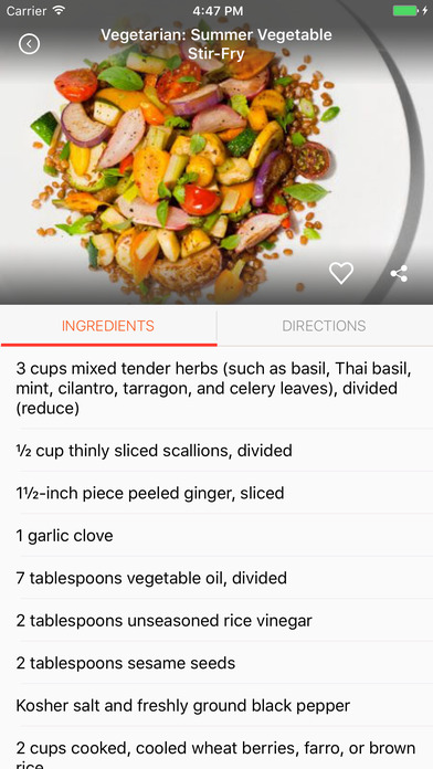 175 Vegetarian recipes cookbook & cooking videos screenshot 2