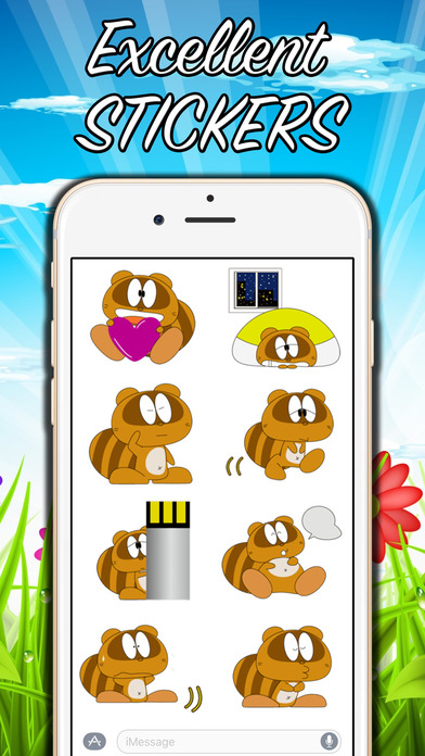 Funny Beaver Stickers! screenshot 2