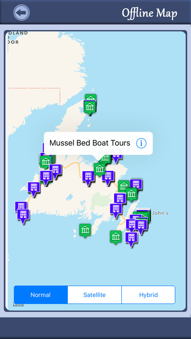 Newfoundland Island Offline Map Guide screenshot 2