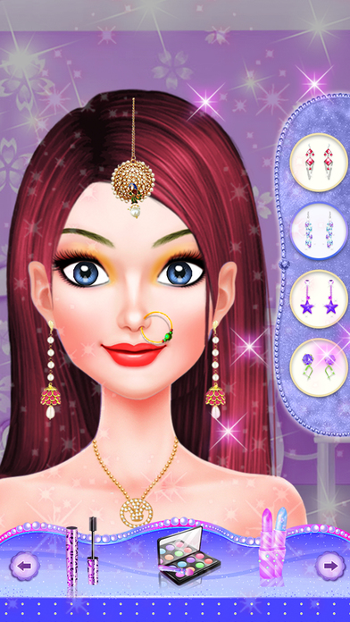 Indian Doll Fashion Salon : Dressup Game screenshot 4