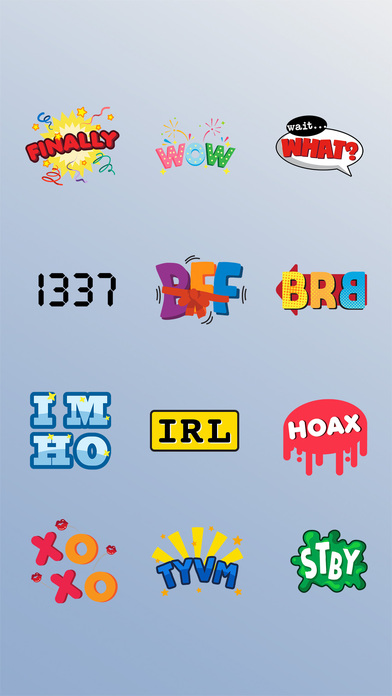 Net Lingo Stickers screenshot 3