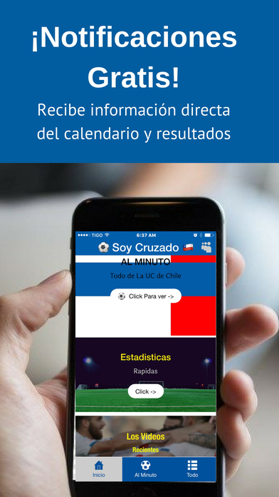 Soy Cruzado - Fútbol de la UC de Chile screenshot 3