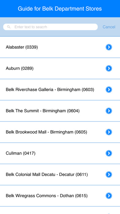 Guide for Belk Department Stores screenshot 2