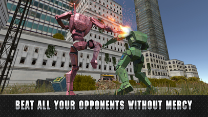 Giant Ray Robot Steel Fighting 3D screenshot 3