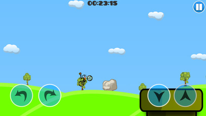 Stickman Bicycle Racing 2D screenshot 2