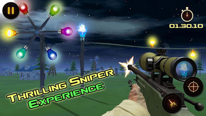 Modern Sniper Bulb Shooter 2017 screenshot 3