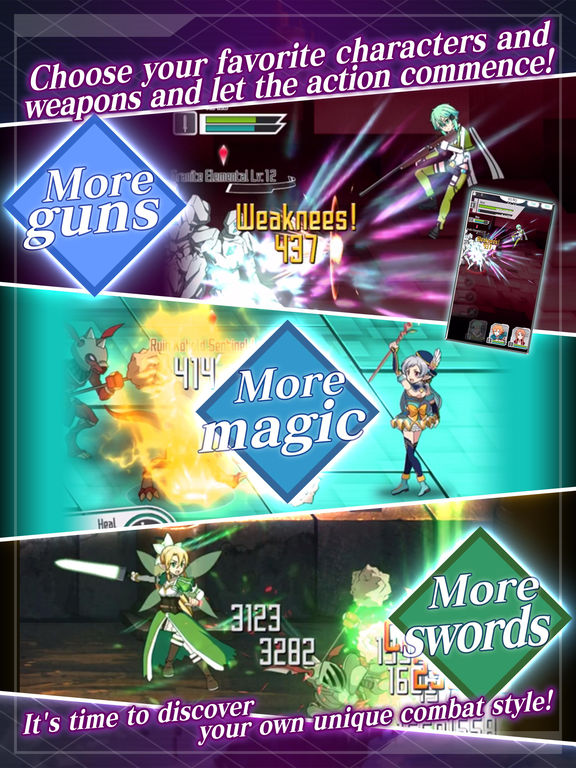 SWORD ART ONLINE:Memory Defragscreeshot 3