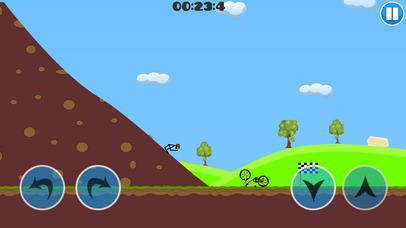 Stickman Bicycle Racing 2D screenshot 4