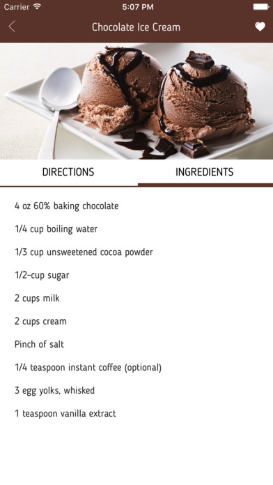 Ice Cream Recipes - HomeMade screenshot 3