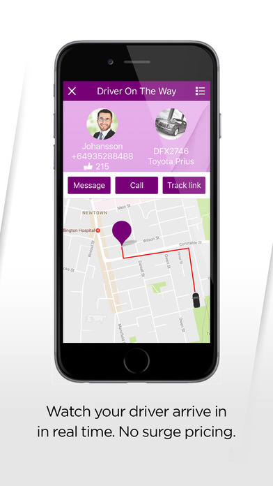 U RIDE - The app for passenger screenshot 2
