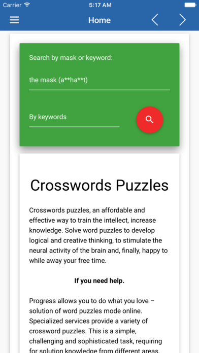 Crossword Puzzles - SpanWords screenshot 2