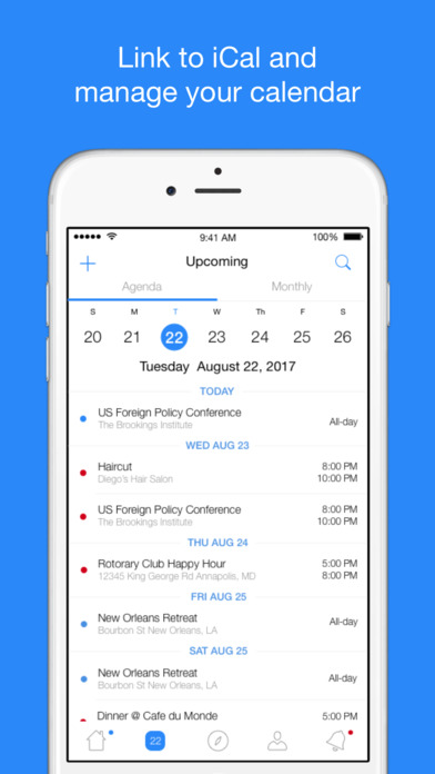 DockIt - Social Calendar App screenshot 3